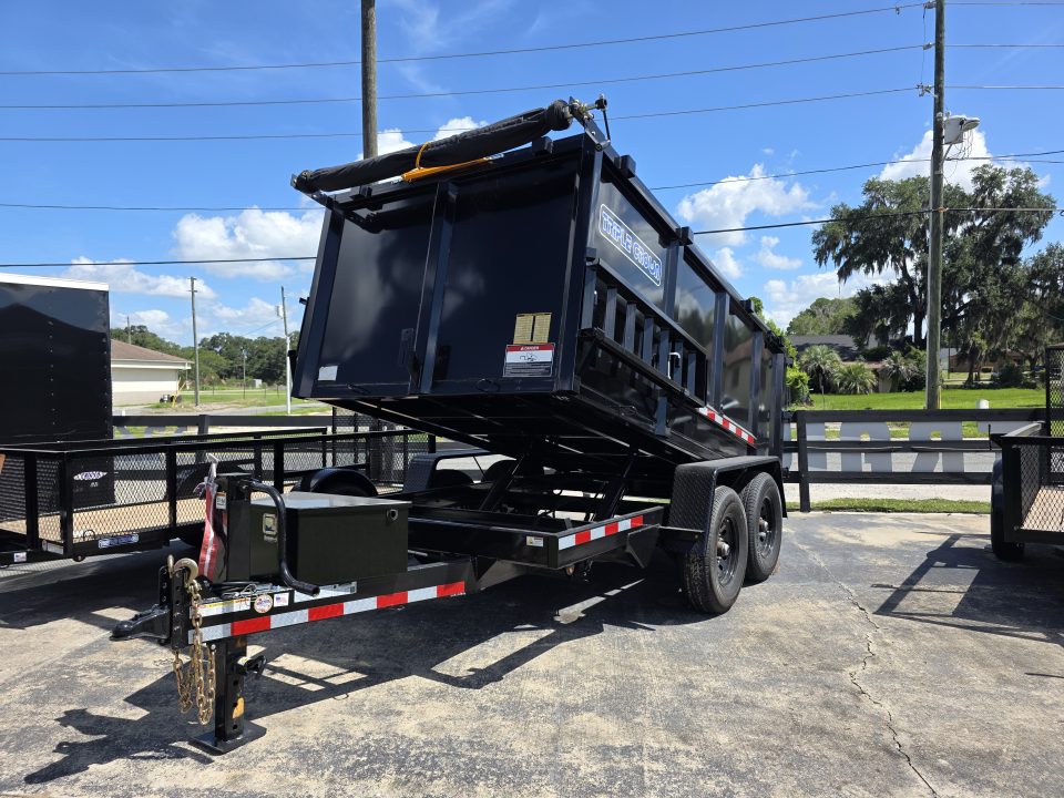 New 2026 Triple Crown Trailers 7X16HD 4'H 16K Dump Trailer