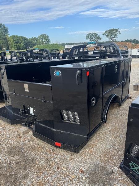 New 2025 Legend X Truck Beds Titan Service Body: Fits 17+ Ford & RAM DUEL REAR WHEEL Service Bodies