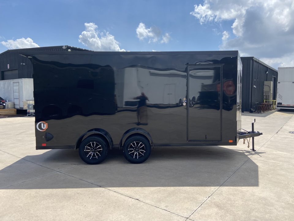 New United UJ-7X16 Enclosed Trailer AMERICA 250