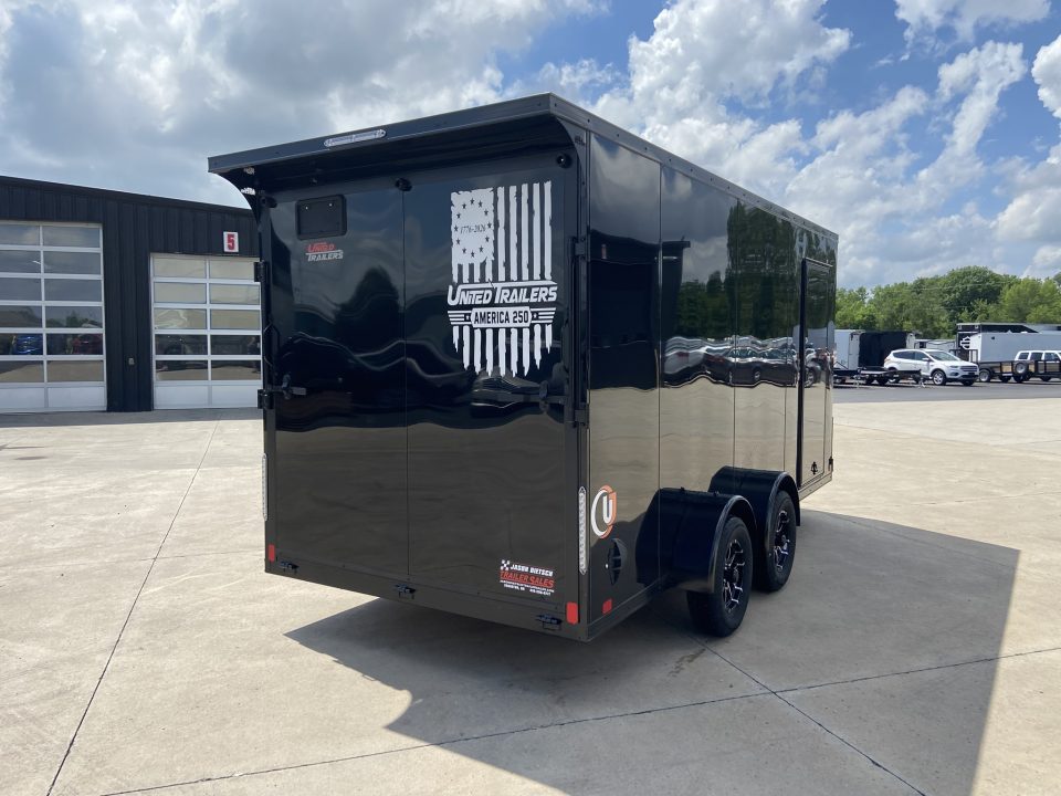 New United UJ-7X16 Enclosed Trailer AMERICA 250