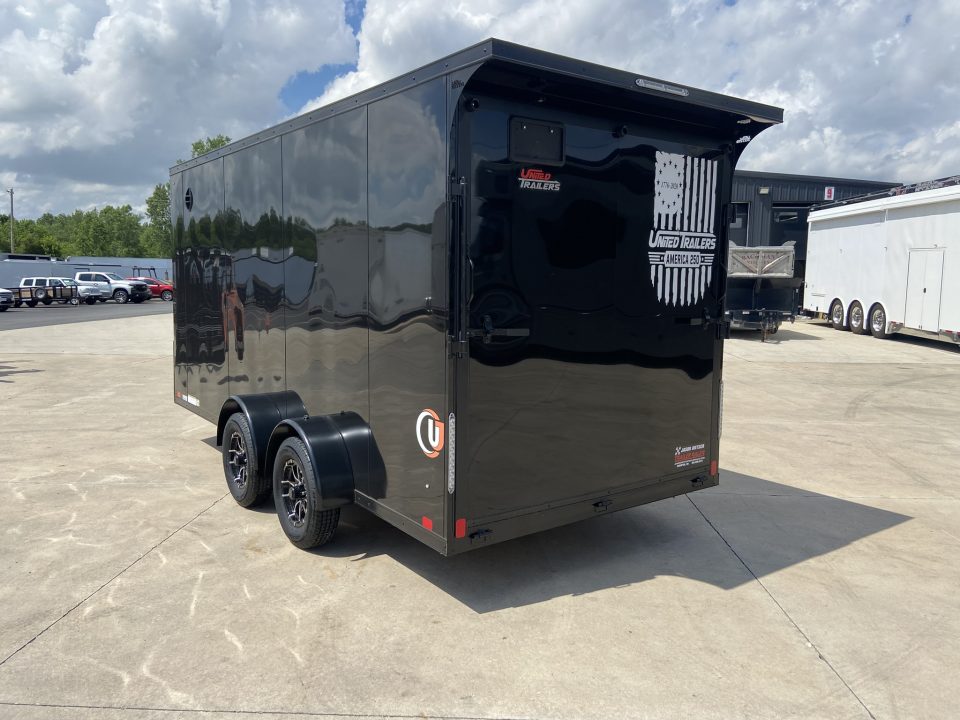 New United UJ-7X16 Enclosed Trailer AMERICA 250