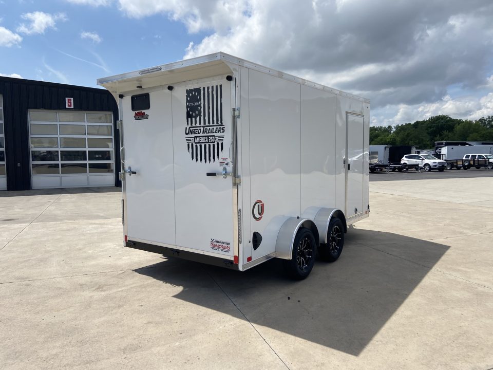 New United UJ-7X16 Enclosed Trailer AMERICA 250
