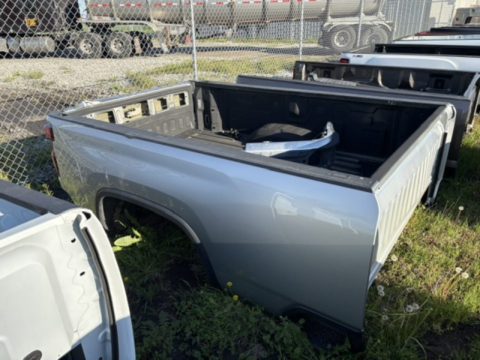 Used 2022 Chevrolet 2022 8 ft. Chevy Pickup Box 2020-current Silver Truck Bed