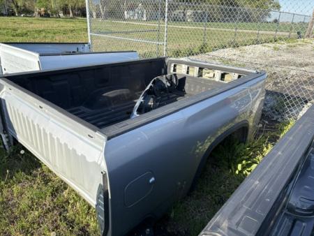 Used 2022 Chevrolet 2022 8 ft. Chevy Pickup Box 2020-current Silver Truck Bed