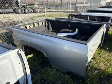 Used 2022 Chevrolet 2022 8 ft. Chevy Pickup Box 2020-current Silver Truck Bed