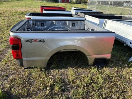 Used 2026 Ford Short Bed Pickup Box Ford Silver Truck Bed