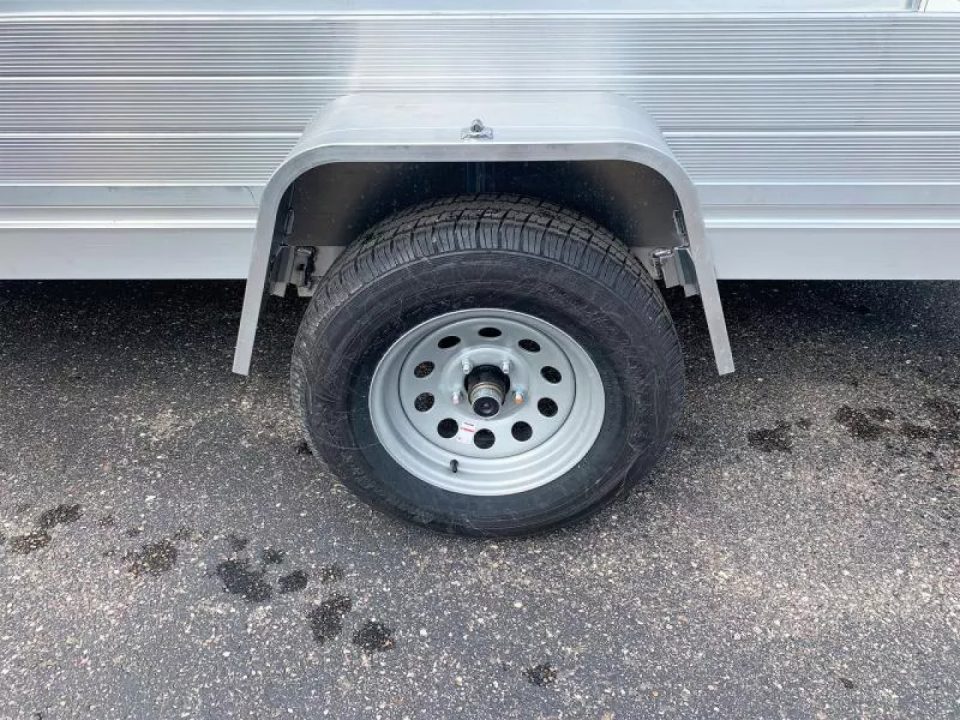 New Aluma 6812H ESA Open Utility Trailer w/Full Rear Ramp
