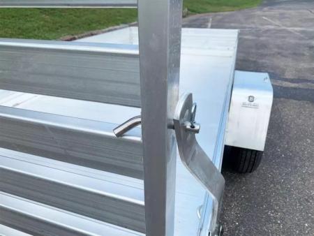 New Aluma 6812H ESA Open Utility Trailer w/Full Rear Ramp