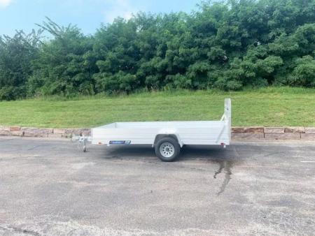 New Aluma 68x12 H ESA Open Utility Trailer w/Full Rear Ramp