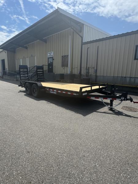 New 2026 Sure-Trac 82 X18' Equipment Trailer / 14K GVWR