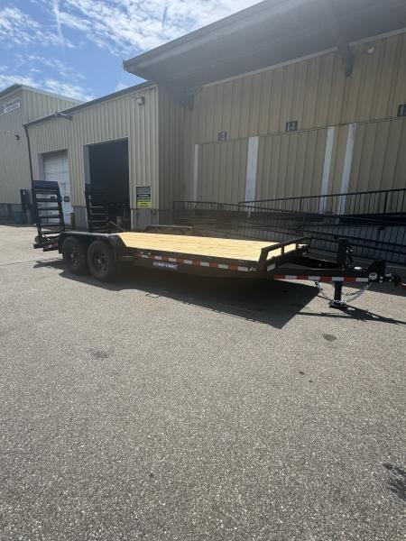 New 2026 Sure-Trac 82 X18' Equipment Trailer / 14K GVWR