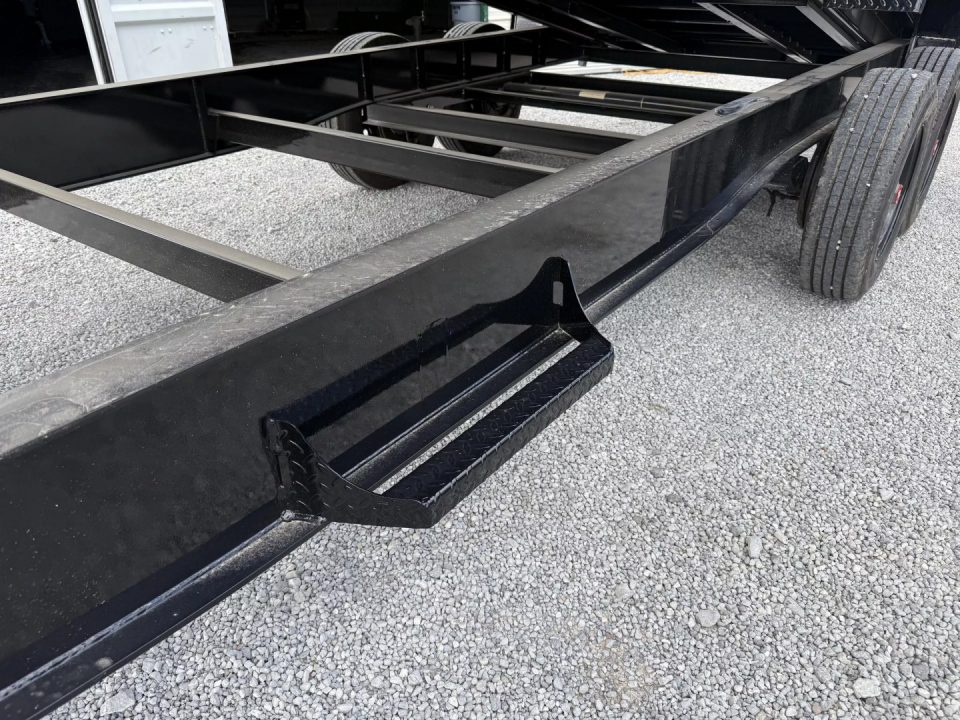New 2025 Diamond C  LPT 82X16 gooseneck telescopic Dump Trailer long arm tarp 23k g.v.w.r.