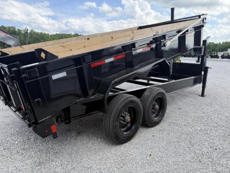 New 2025 Diamond C  LPT 82X16 gooseneck telescopic Dump Trailer long arm tarp 23k g.v.w.r.