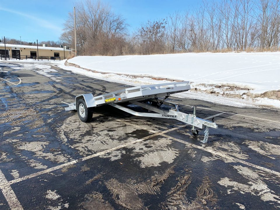 New 2027 Aluma 77X12 Utility - TILT TRAILER!