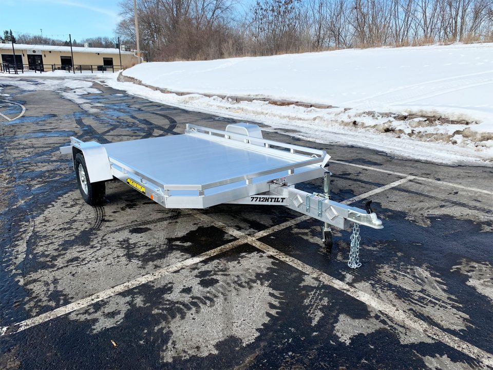 New 2027 Aluma 77X12 Utility - TILT TRAILER!