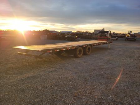New 💥 NEW 2026 BUCKSHOT 102" X 36' GOOSENECK HYDRAULIC DOVETAIL FLATBED EQUIPMENT TRAILER 💥