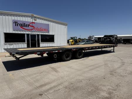 New 💥 NEW 2026 BUCKSHOT 102" X 36' GOOSENECK HYDRAULIC DOVETAIL FLATBED EQUIPMENT TRAILER 💥