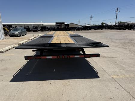 New 💥 NEW 2026 BUCKSHOT 102" X 36' GOOSENECK HYDRAULIC DOVETAIL FLATBED EQUIPMENT TRAILER 💥