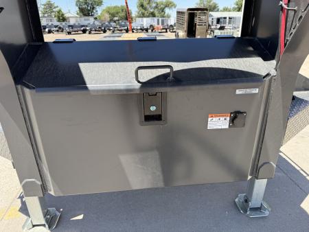 New 💥 NEW 2026 BUCKSHOT 102" X 36' GOOSENECK HYDRAULIC DOVETAIL FLATBED EQUIPMENT TRAILER 💥