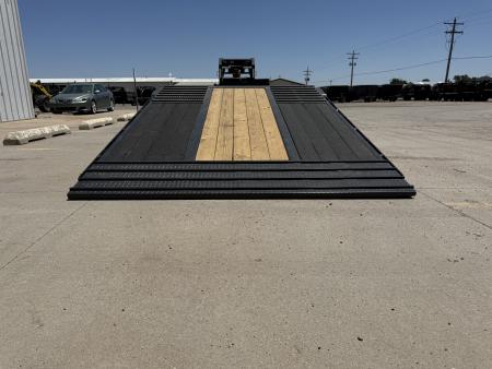 New 💥 NEW 2026 BUCKSHOT 102" X 36' GOOSENECK HYDRAULIC DOVETAIL FLATBED EQUIPMENT TRAILER 💥