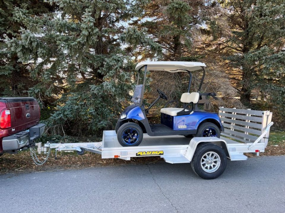 New 2027 Aluma 7210H-S-BT Utility Trailer