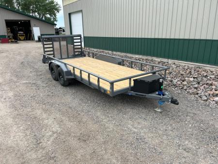 New 2026 18' Diamond C TUT206 - HD Tandem Utility Trailer