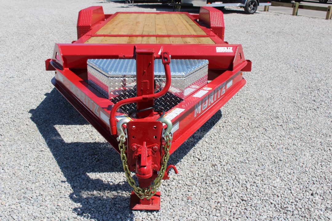 New 2026 Moritz 7' x 16' + 6' Low Pro - Gravity Tilt - Tilt Trailer - 14000# GVW