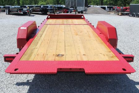 New 2026 Moritz 7' x 16' + 6' Low Pro - Gravity Tilt - Tilt Trailer - 14000# GVW