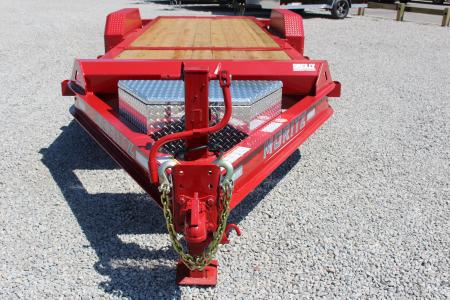 New 2026 Moritz 7' x 16' + 6' Low Pro - Gravity Tilt - Tilt Trailer - 14000# GVW