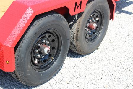 New 2026 Moritz 7' x 16' + 6' Low Pro - Gravity Tilt - Tilt Trailer - 14000# GVW