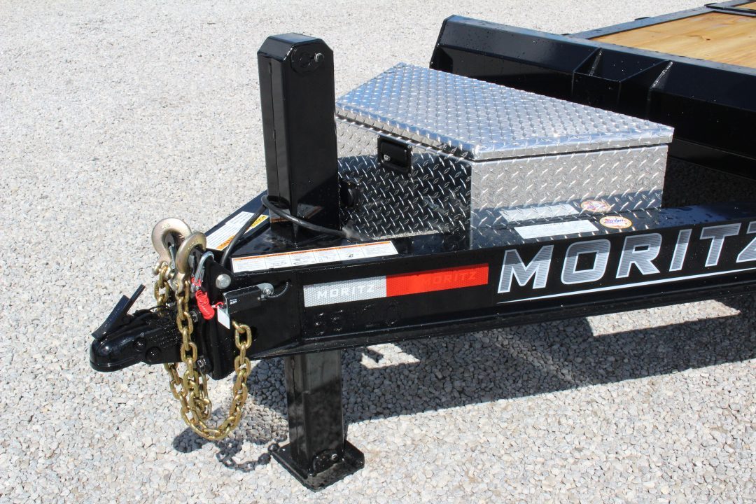 New 2026 Moritz 7' x 16' + 6' Low Pro - Gravity Tilt - Tilt Trailer - 14000# GVW