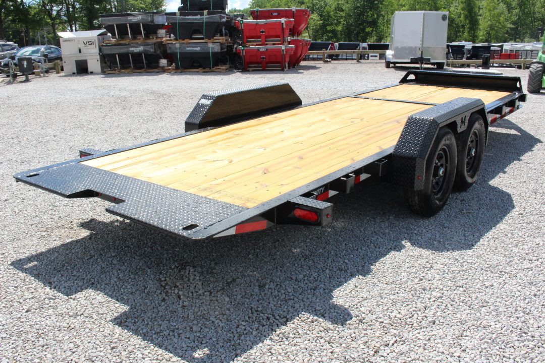 New 2026 Moritz 7' x 16' + 6' Low Pro - Gravity Tilt - Tilt Trailer - 14000# GVW