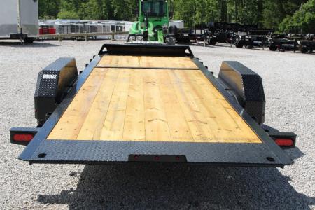 New 2026 Moritz 7' x 16' + 6' Low Pro - Gravity Tilt - Tilt Trailer - 14000# GVW
