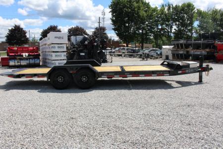 New 2026 Moritz 7' x 16' + 6' Low Pro - Gravity Tilt - Tilt Trailer - 14000# GVW