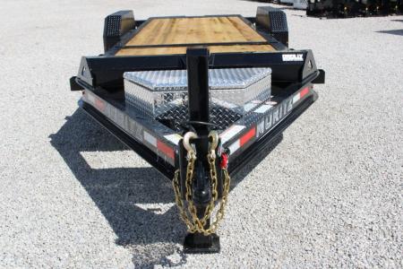 New 2026 Moritz 7' x 16' + 6' Low Pro - Gravity Tilt - Tilt Trailer - 14000# GVW