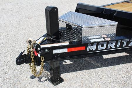 New 2026 Moritz 7' x 16' + 6' Low Pro - Gravity Tilt - Tilt Trailer - 14000# GVW