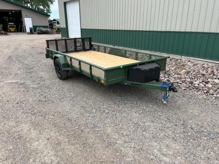 New 2026 14' Diamond C PSA106 - Venture Pkg - HD Single Axle Utility Trailer