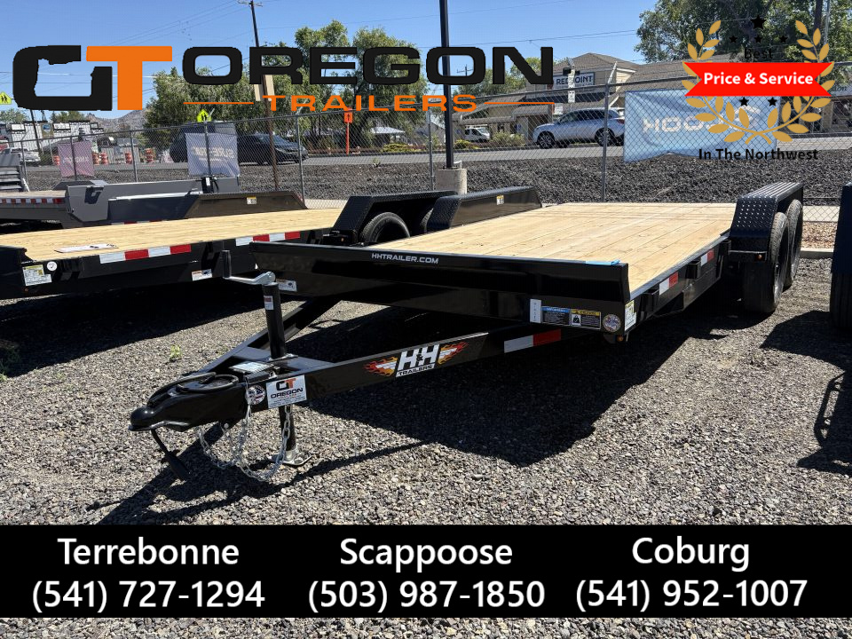 New 7x16 (14+2) TA 7K H&H Car Hauler