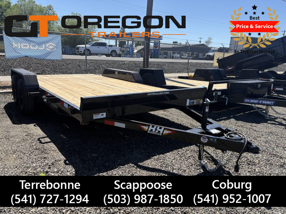 New 7x16 (14+2) TA 7K H&H Car Hauler