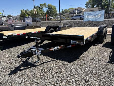 New 7x16 (14+2) TA 7K H&H Car Hauler