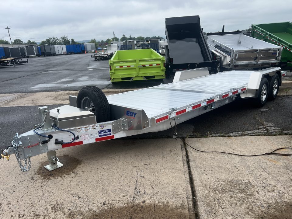 New 2025 EBY Trailers 17+7 14K Tilt Equipment Trailer