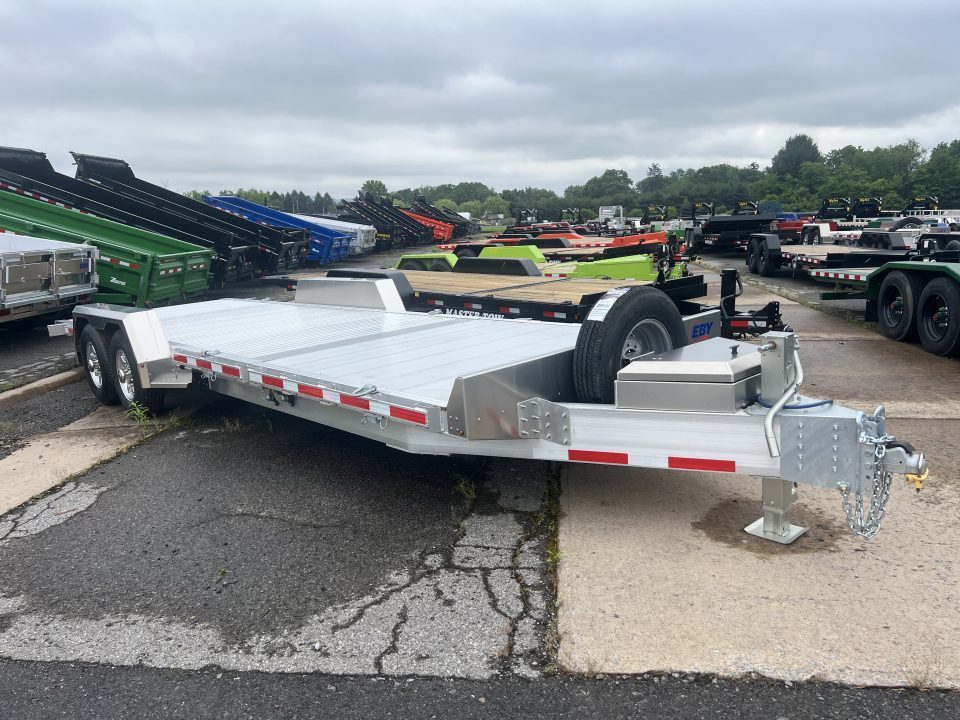 New 2025 EBY Trailers 17+7 14K Tilt Equipment Trailer