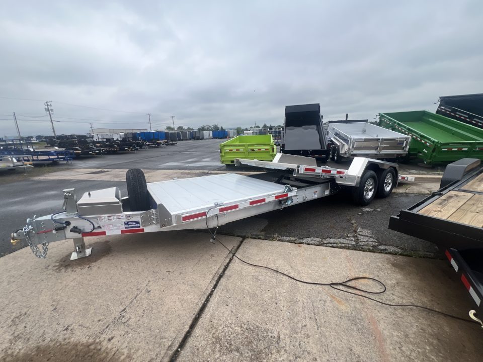 New 2025 EBY Trailers 17+7 14K Tilt Equipment Trailer