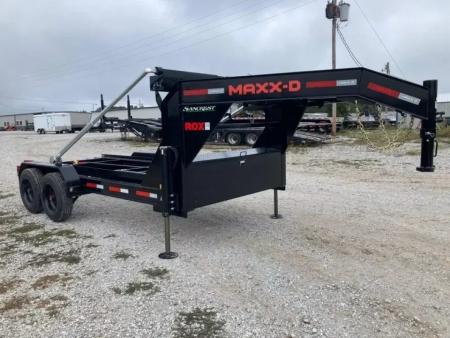 New 2026 MAXX-D 83X14 TANDEM 18K GN ROLL OFF W/ HYDROJACKS, 22K WINCH, POWER TRAP & WIRELESS REMOTE