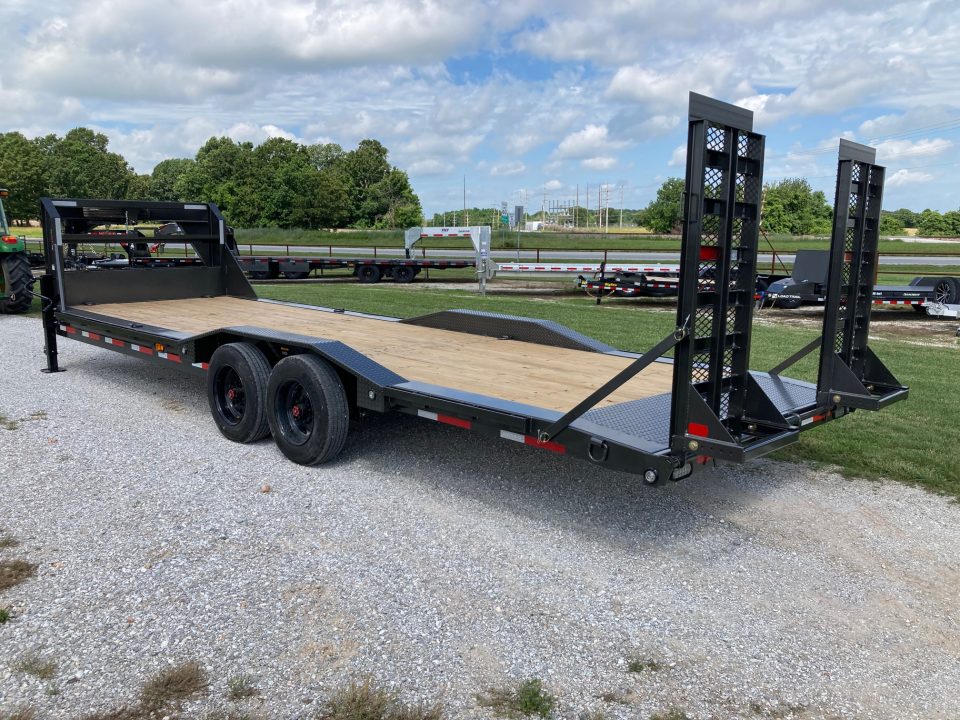 New 2027 MAXX-D 102X26 TANDEM 18K GN W/ 2' DOVE, STAND UP RAMPS & DRIVE OVER FENDERS Equipment Trailer