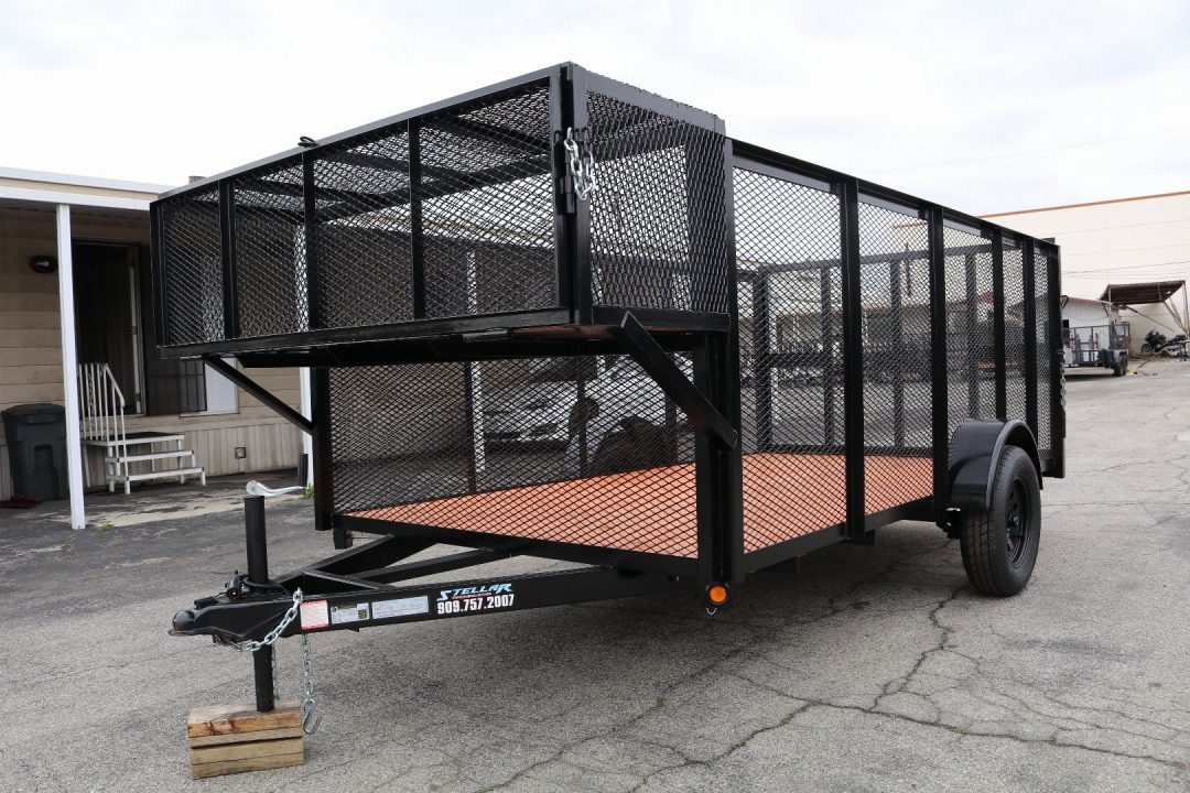 New 2027 Stellar Trailers 7x14x4 Utility Trailer