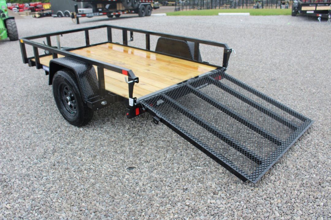 New 2026 Sure-Trac 5' x 8' Single Axle Tube Top Utility Trailer - 2990# GVW