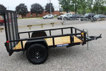 New 2026 Sure-Trac 5' x 8' Single Axle Tube Top Utility Trailer - 2990# GVW