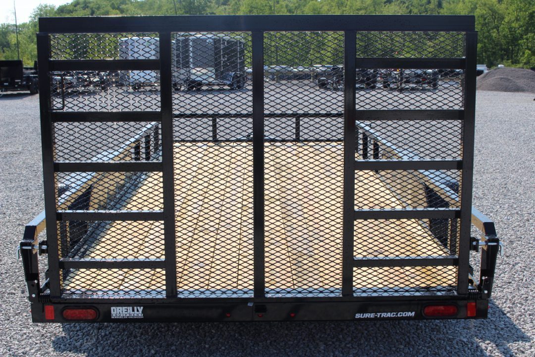 New 2026 Sure-Trac 7' x 16' Tandem Axle Tube Top Utility Trailer - 7000# GVW
