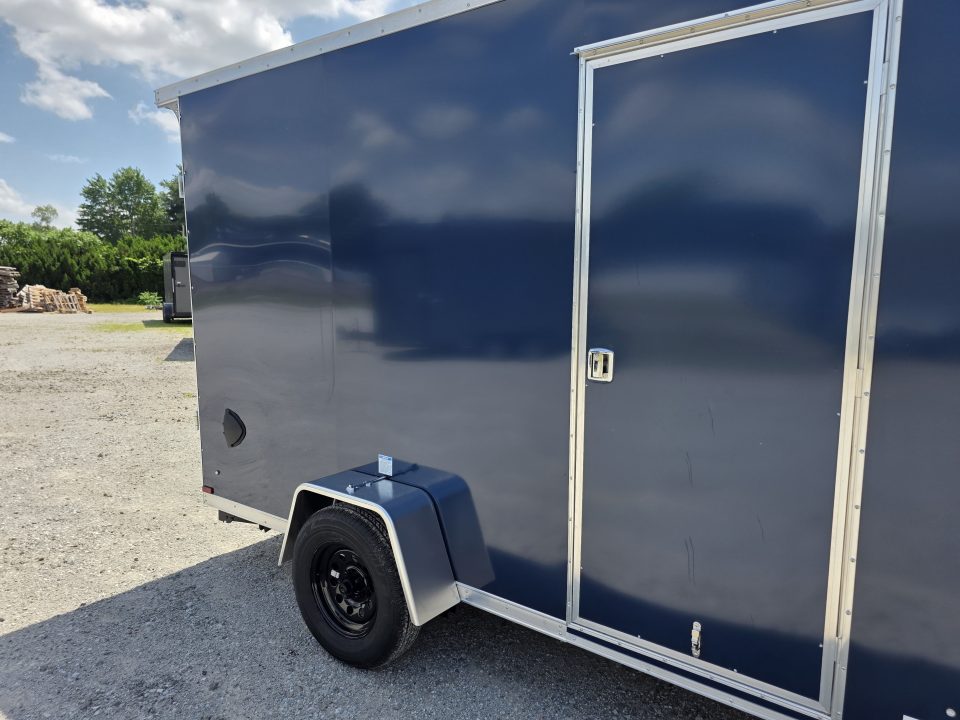 New 2027 US Cargo 6.5X12 POLY 080 SCREWLESS 7' INSIDE DRINGS SXS UTV GOLFCART MOWER Cargo / Enclosed Trailer